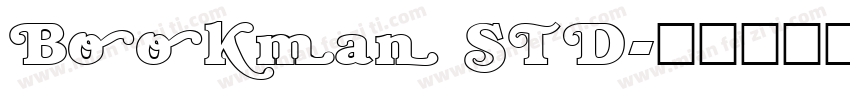 Bookman STD字体转换